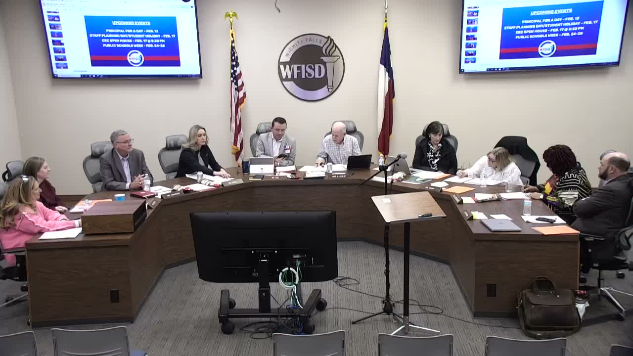 Wichita Falls ISD board denies Level 3 parent grievance after closed session