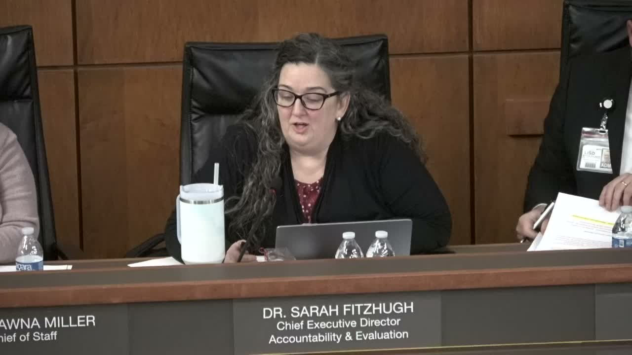 Board reviews TAPR: Lewisville ISD outperforms region on graduation but sees targeted gaps in emergent bilingual and subgroups