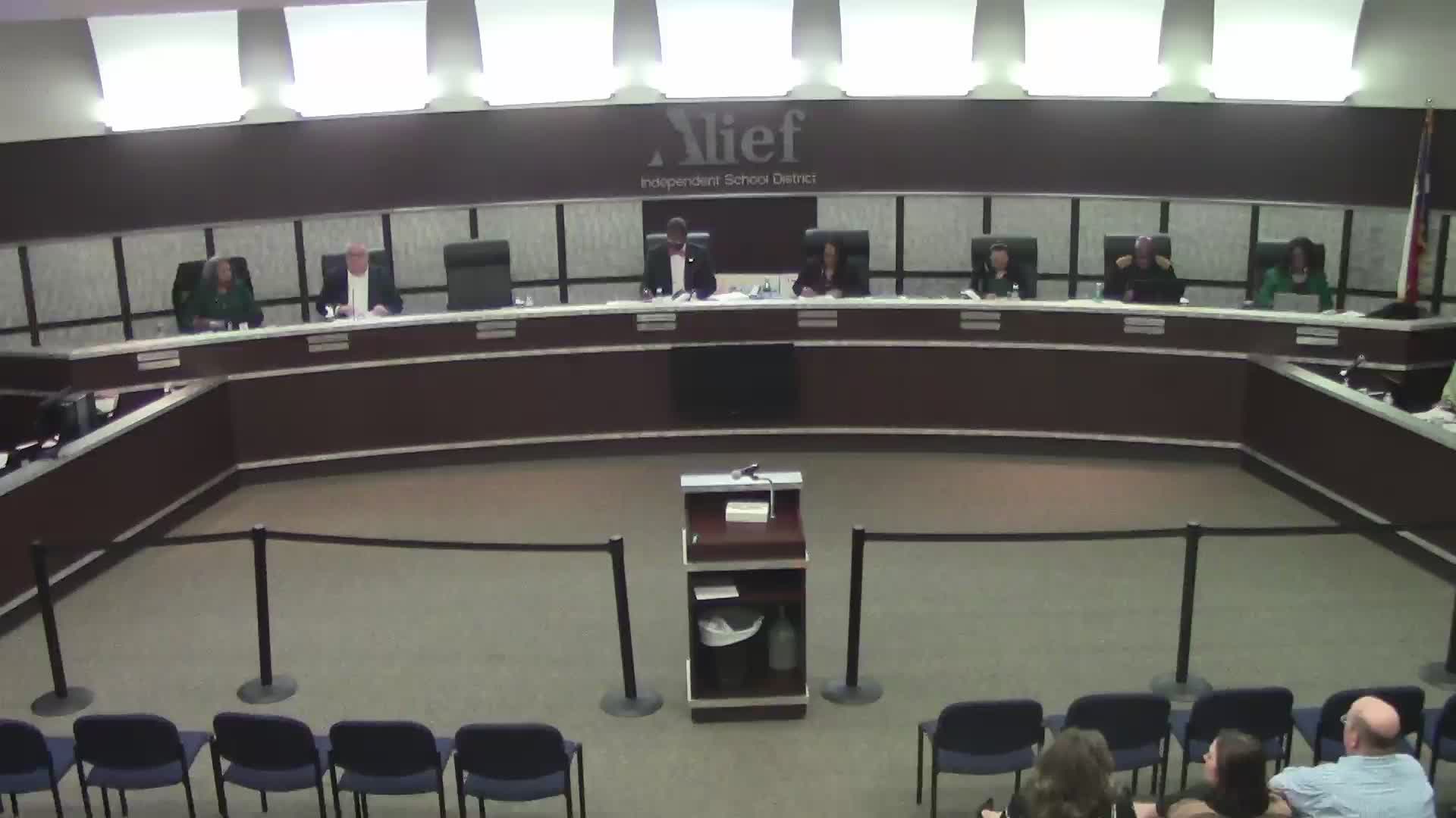 ALIEF ISD board accepts $633,062.59 in reported donations; recognizes new administrators