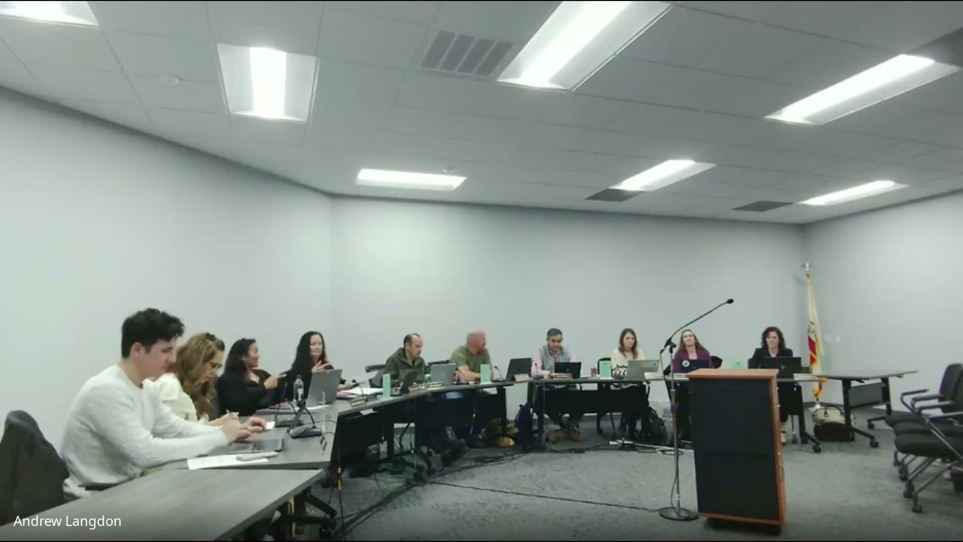 Board adopts second interim budget with positive certification and approves preliminary staffing reductions