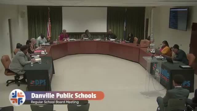 Danville School Board approves routine items, hears student and capital projects reports