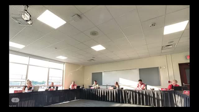 Board reviews new administrator compensation table; trustees ask for clearer contract steps