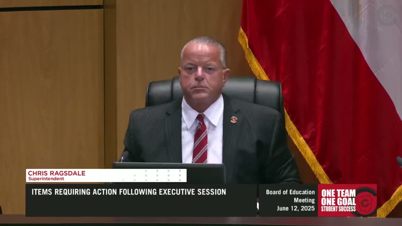 Cobb County board approves personnel report, affirms student-discipline appeal