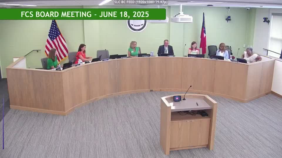 Fulton County Board approves consultant contracts, banking resolutions and facility services; one member recused