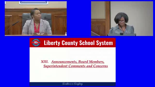 Liberty County Schools promote Attendance Awareness Month and United Way drive