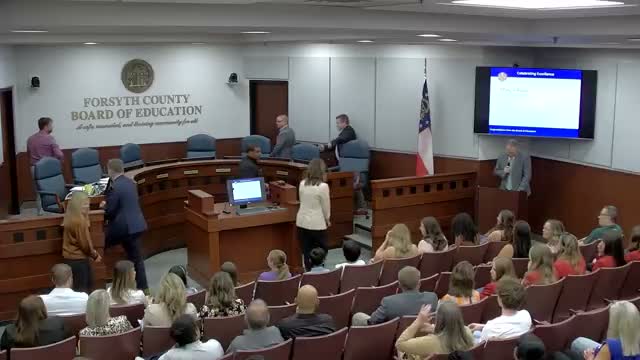 Forsyth County Schools board meeting: Big Creek spotlight, finance update, policy changes and public comment